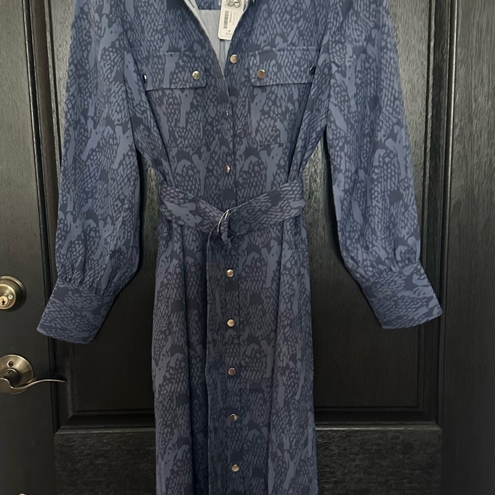 NWT, Soft Surroundings, Shirtdress, Quality Piece. - Picture 3 of 11